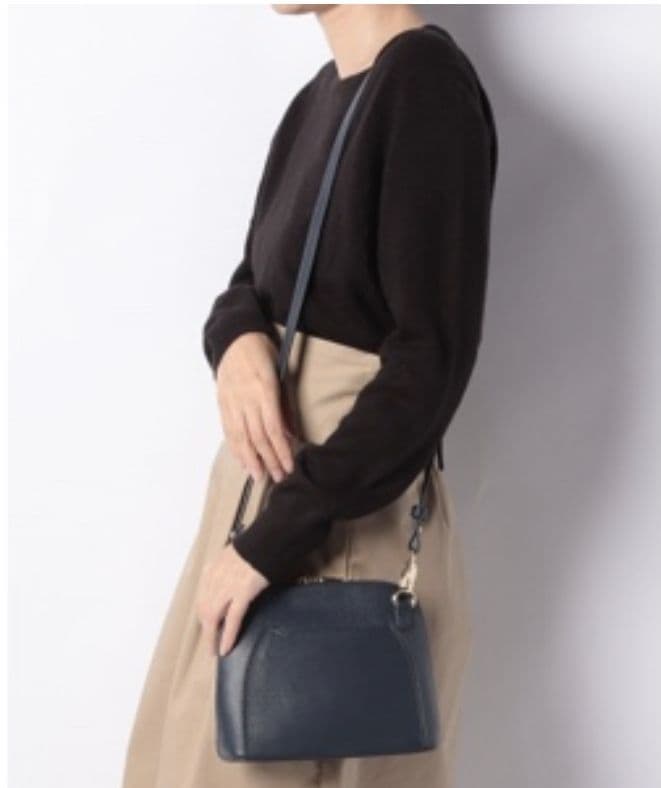 tsumori chisato ネイビー ネコ ショルダーバッグ