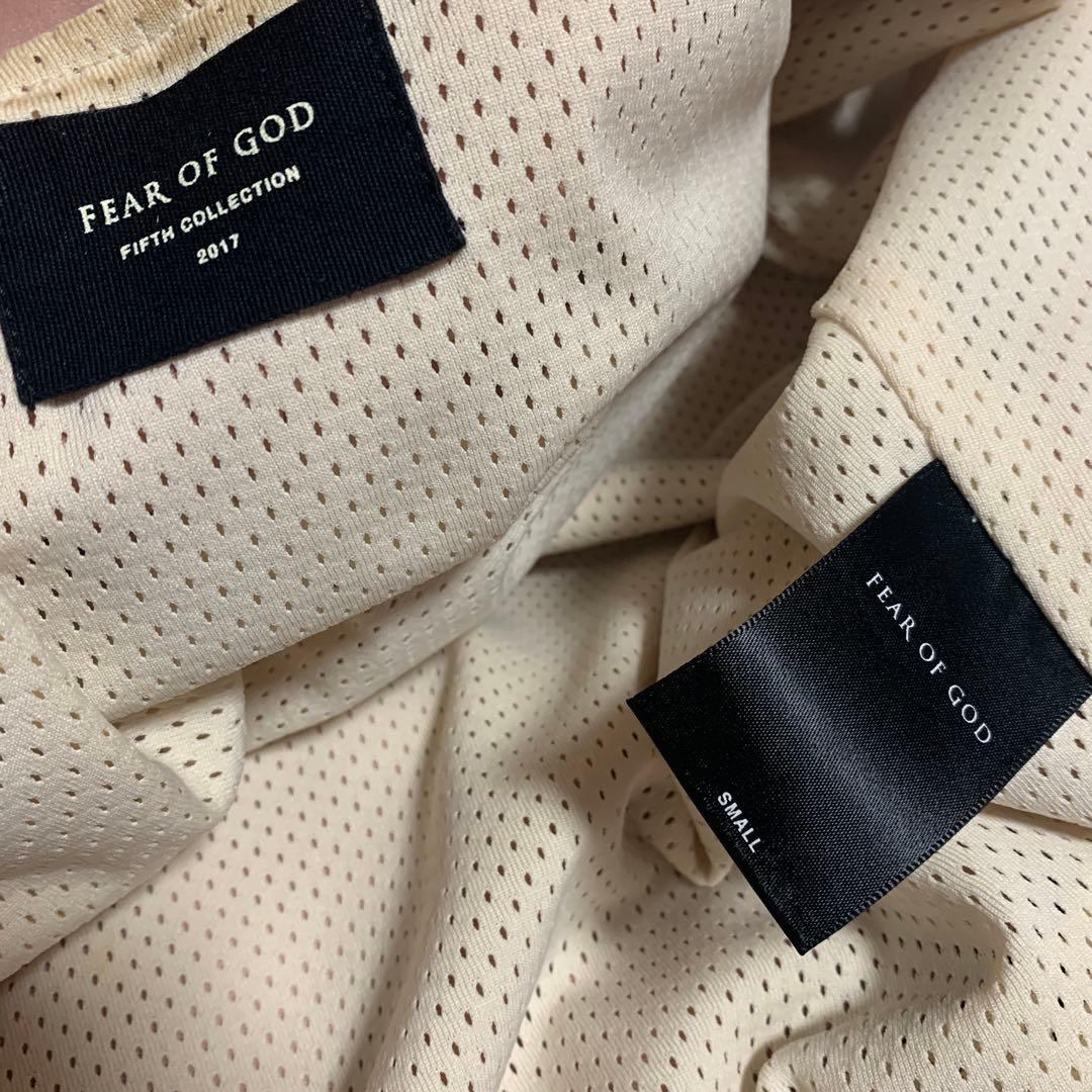 FEAR OF GOD Satin Baseball Jacket ピンク