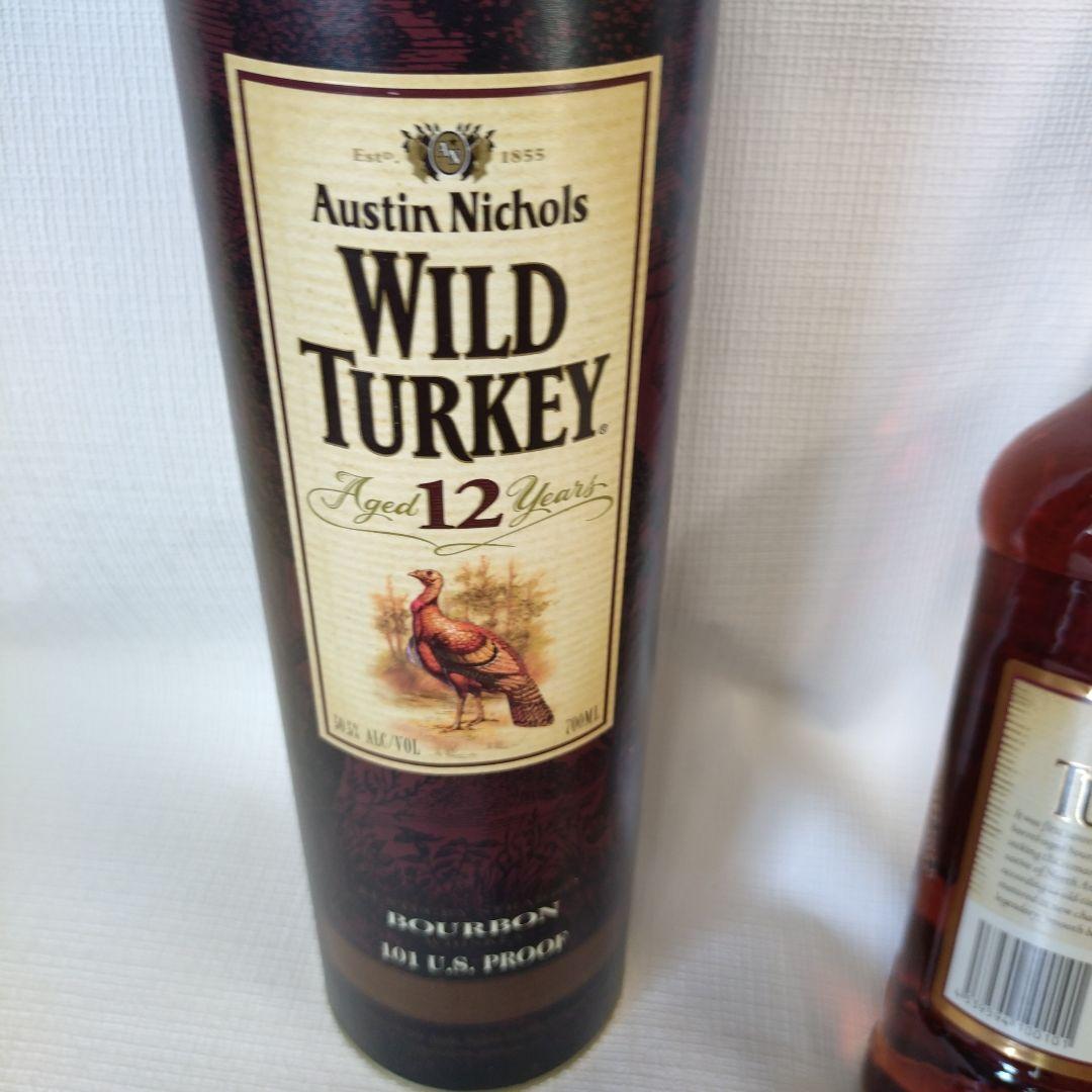 Wild Turkey 12年ウイスキー 700ml　ヴィンテージウイスキー