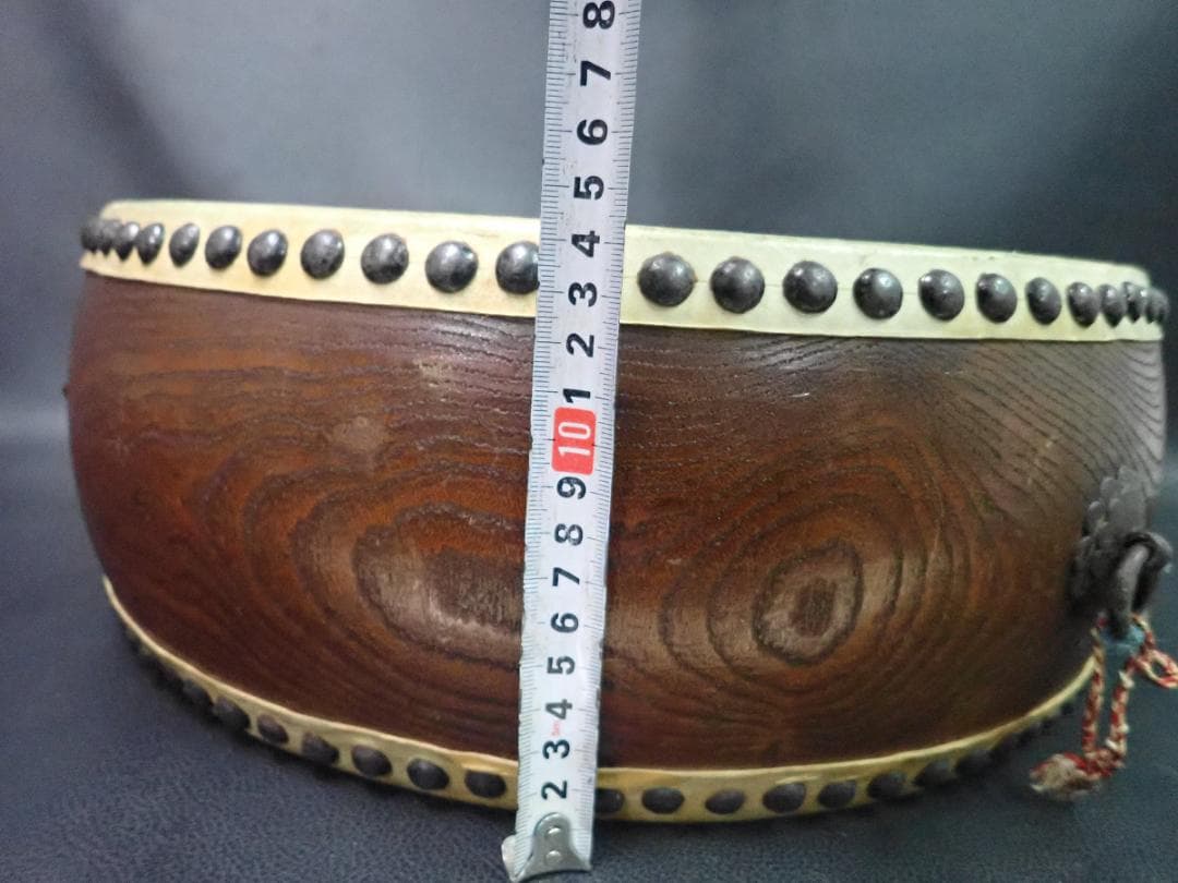 平太鼓　和太鼓　栓　目有　1.3尺　1尺3寸　送料込み