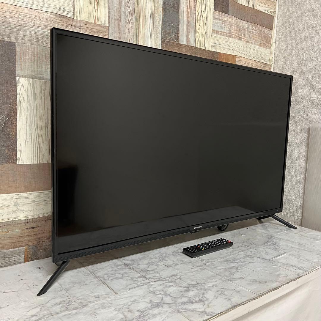 即日受渡❣️全国送料込4年前購入マクスゼン43型液晶TVゲームモード搭載。