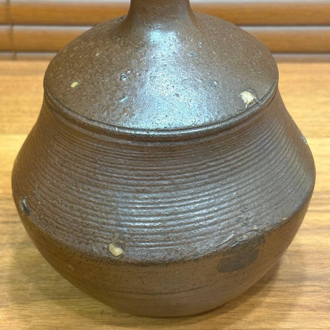 古備前焼　変わり徳利