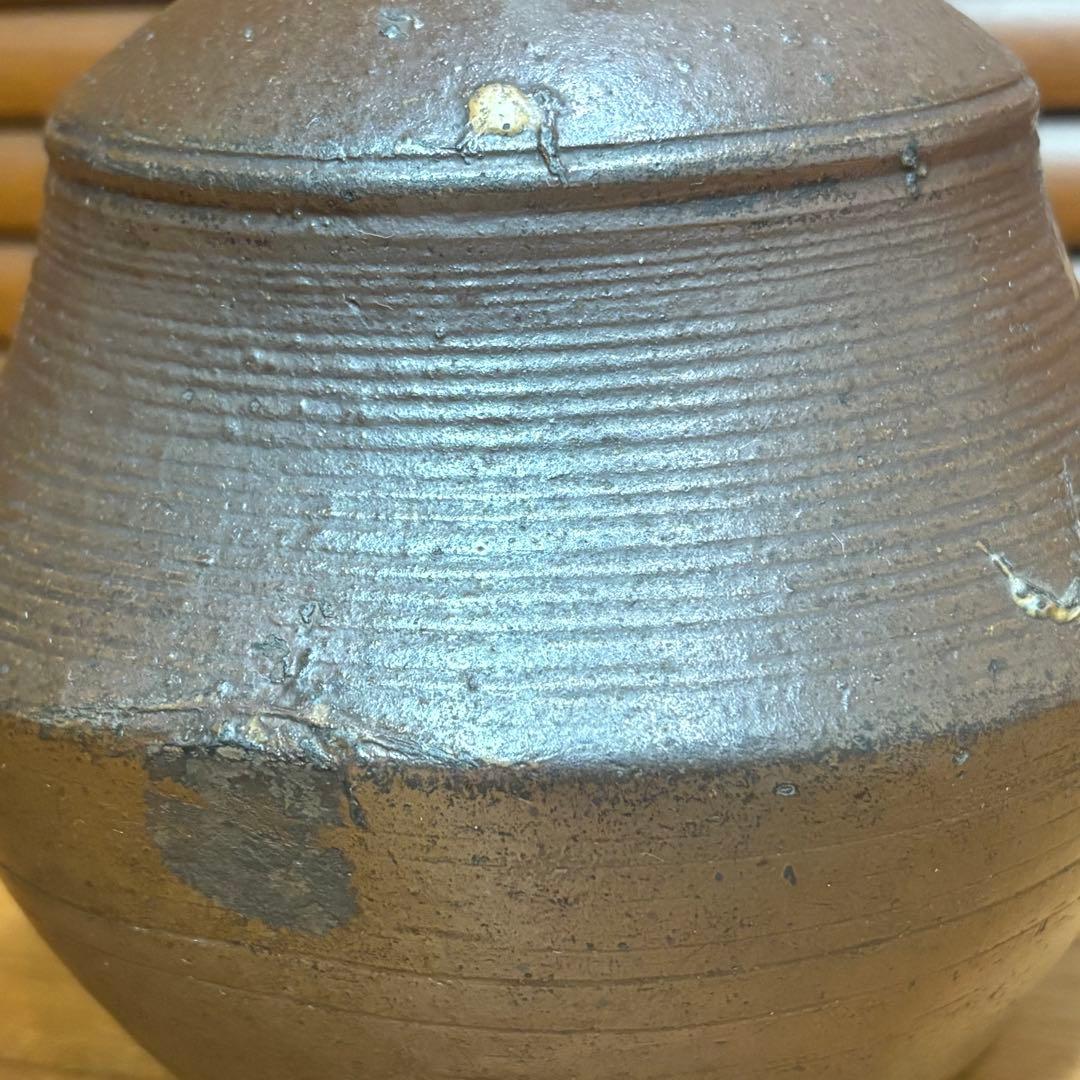 古備前焼　変わり徳利