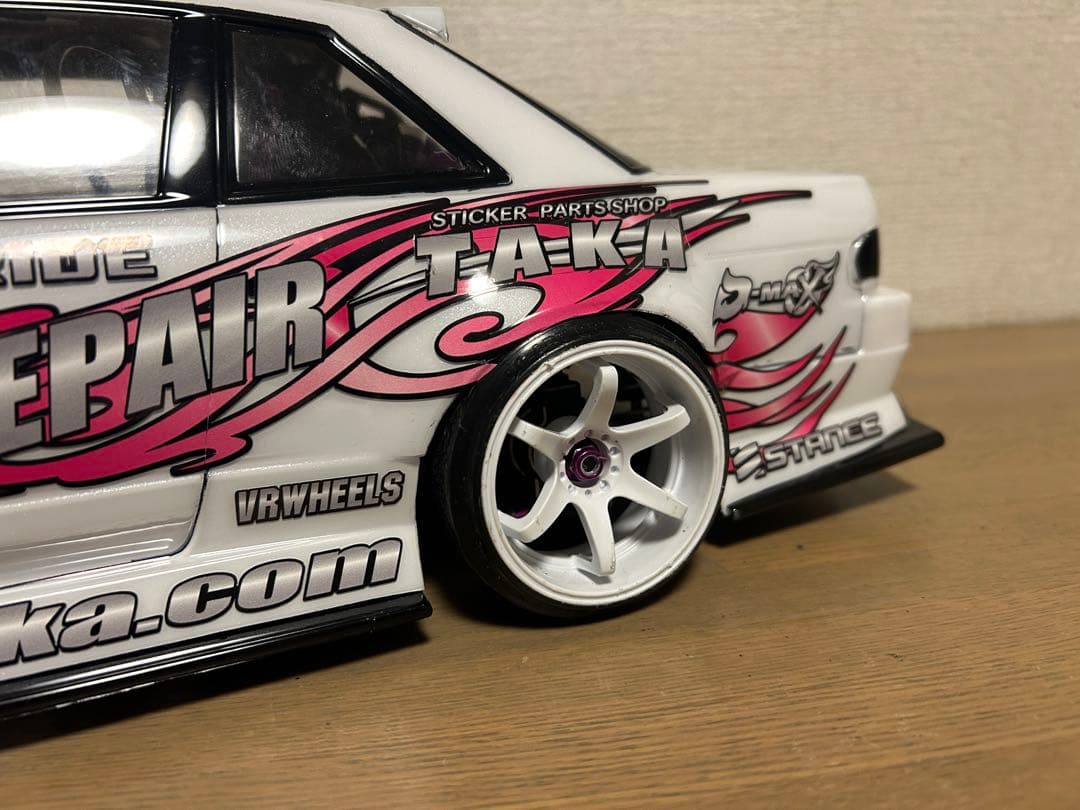 アディクションS13中村直樹ストリートはVer冨永仕様　Taka ステッカ