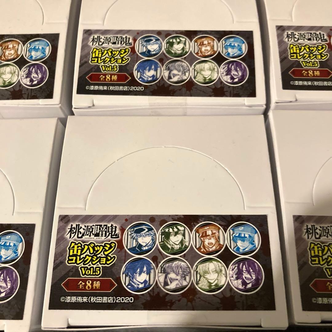 【10 BOX】　桃源暗鬼 メディコス 缶バッジコレクション Vol.5 鬼國隊