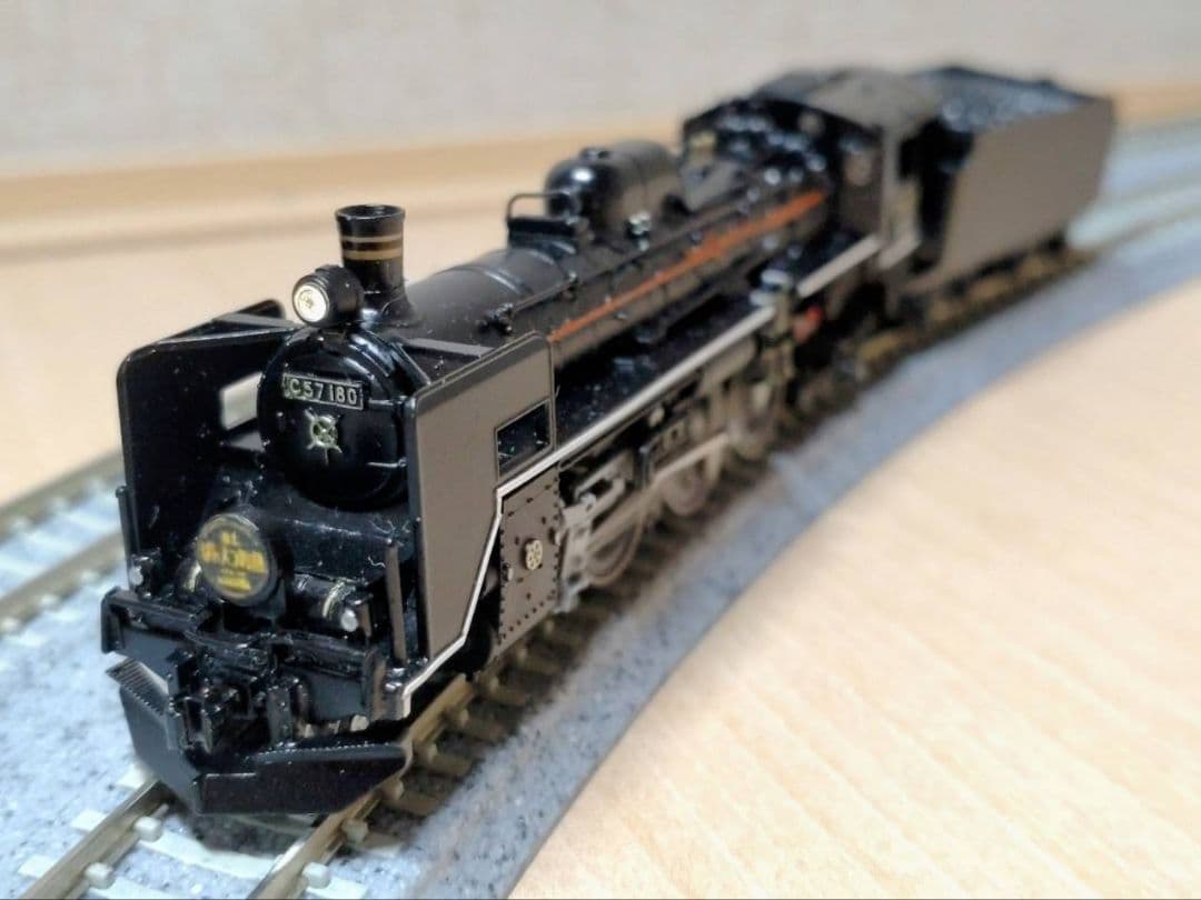 KATO Nゲージ ばんえつ物語号 青客車7両 C57-180号機 ジャンク品