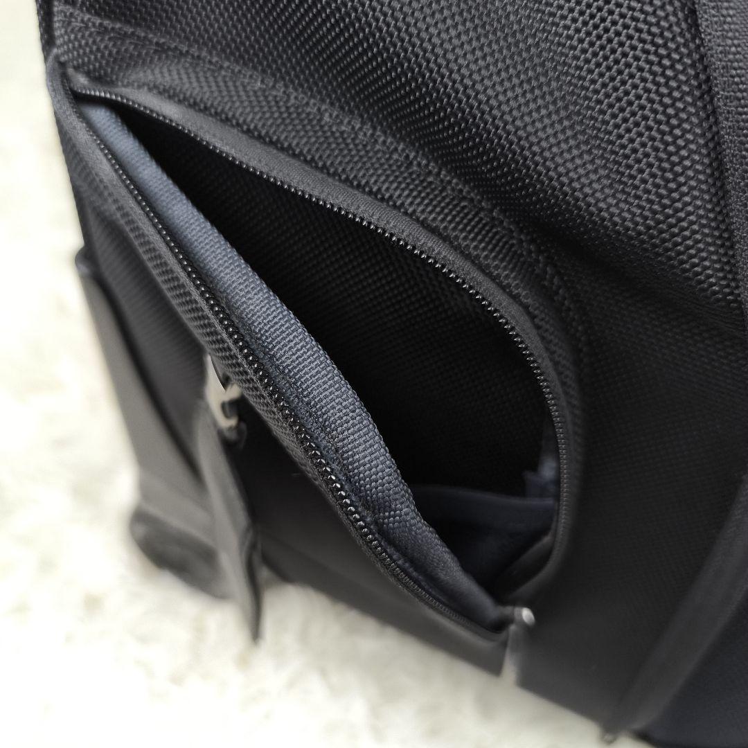 ✨美品✨ ゼロハリバートン ビジネスキャリー ナイロン 2室 2輪 大容量 黒