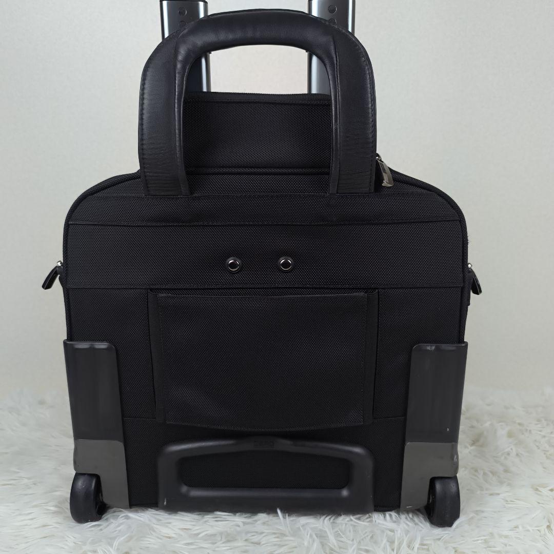 ✨美品✨ ゼロハリバートン ビジネスキャリー ナイロン 2室 2輪 大容量 黒