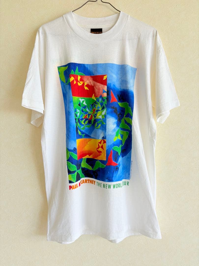 デッドストック 90s USA製 ポールマッカートニー Tシャツ
