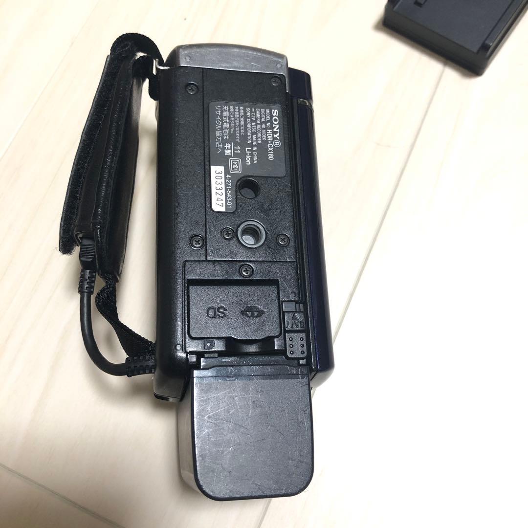 SONY HDR-CX180 ハンディカム ビデオカメラ 　ブルー