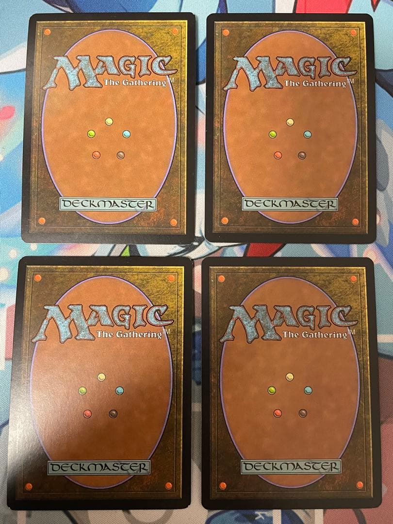 MTG 不毛の大地 プロモ Foil 4枚セット