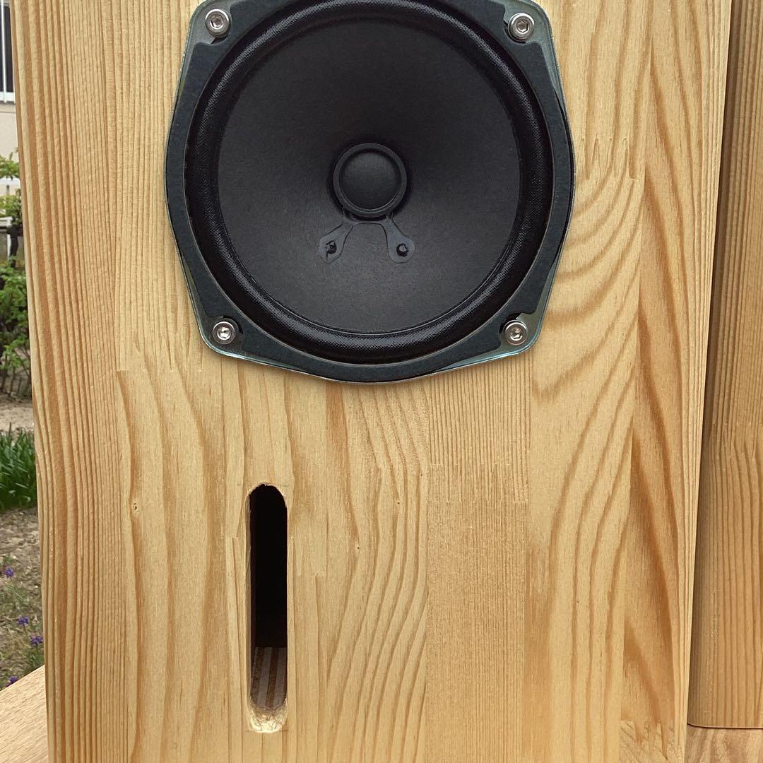 12㎝フルレンジ　縦型スリットダクトが男心をそそる…かしら