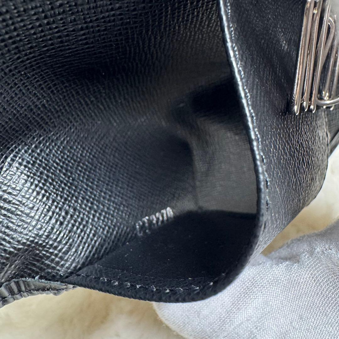 極美品 ルイヴィトン エピ ミュルティクレ6 キーケース ブラック レザー