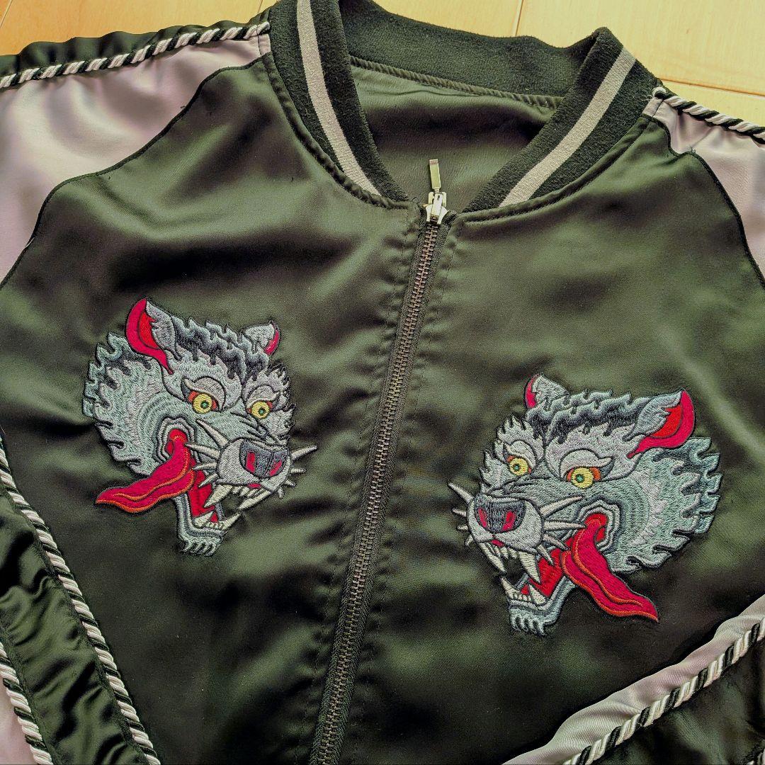 MAN WITH A MISSION リバーシブルスカジャン L