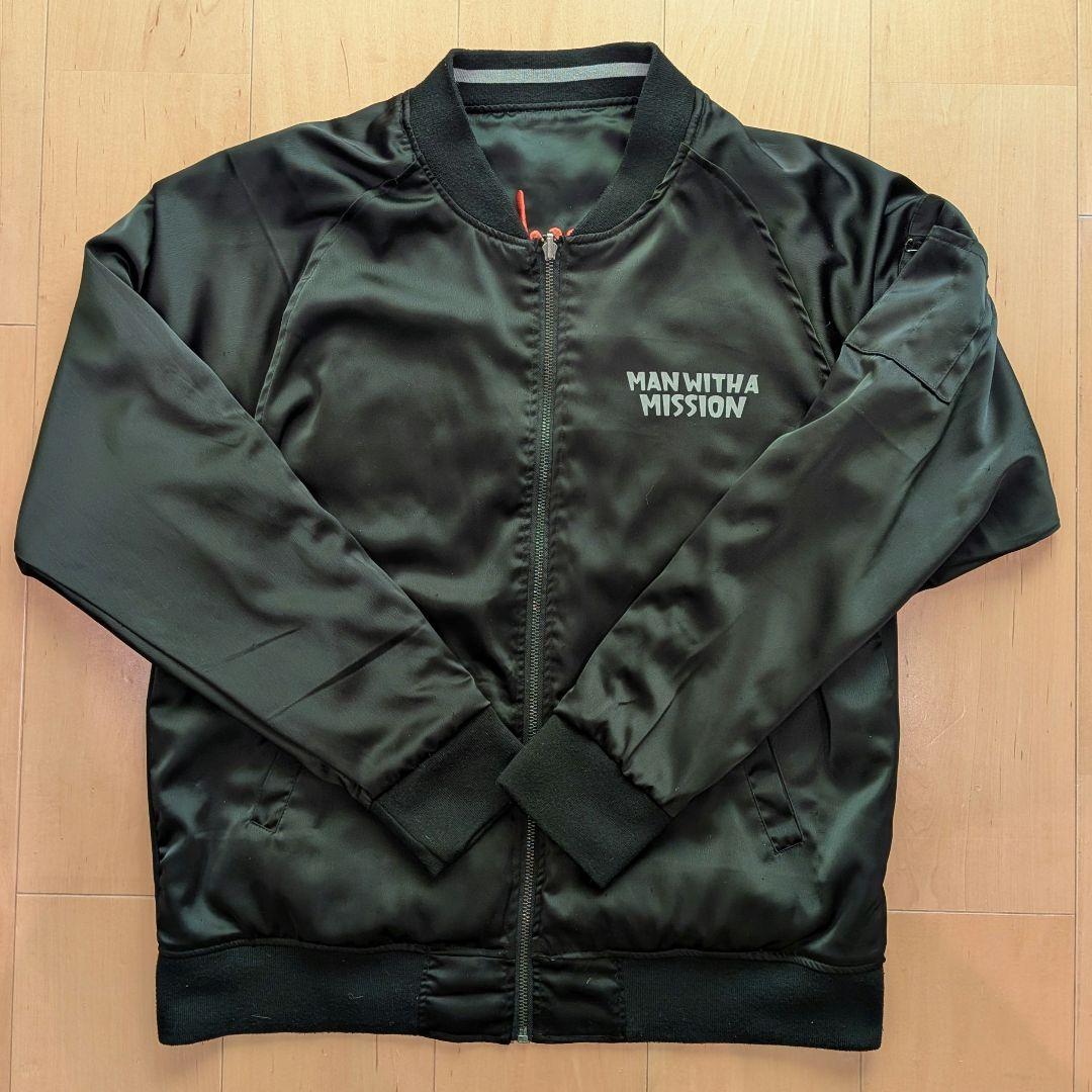 MAN WITH A MISSION リバーシブルスカジャン L