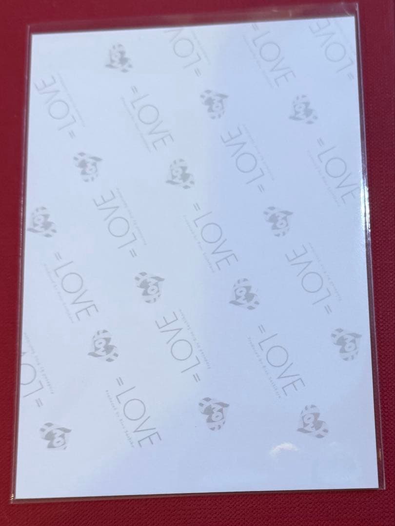 佐々木舞香 直筆 宝石 チュウ イコラブ