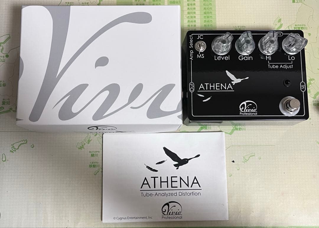 vivie athena ディストーション エフェクター