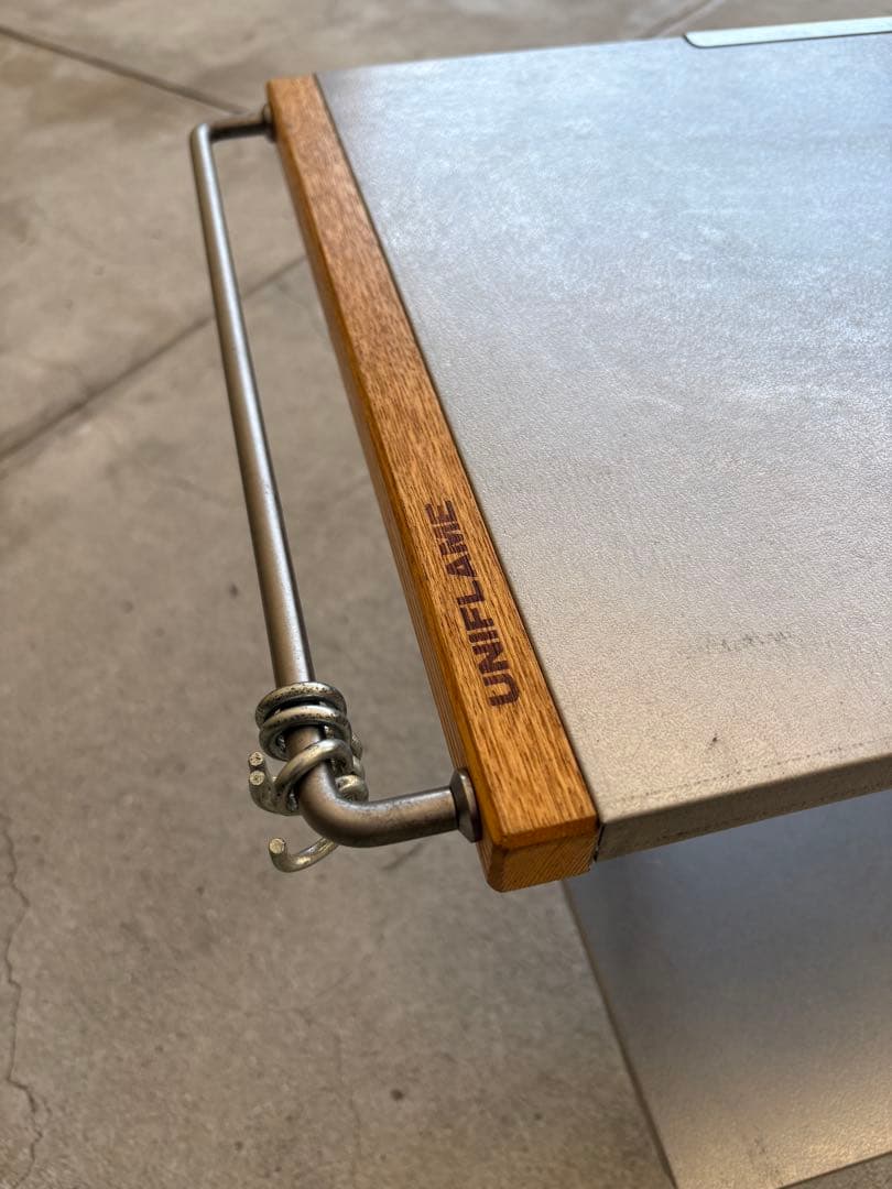 UNIFLAME ユニフレーム　焚き火テーブル　カスタム仕様