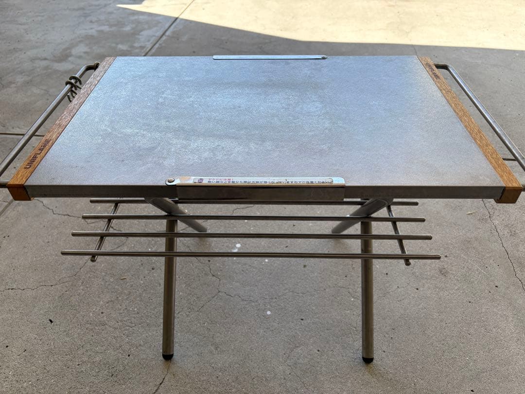 UNIFLAME ユニフレーム　焚き火テーブル　カスタム仕様