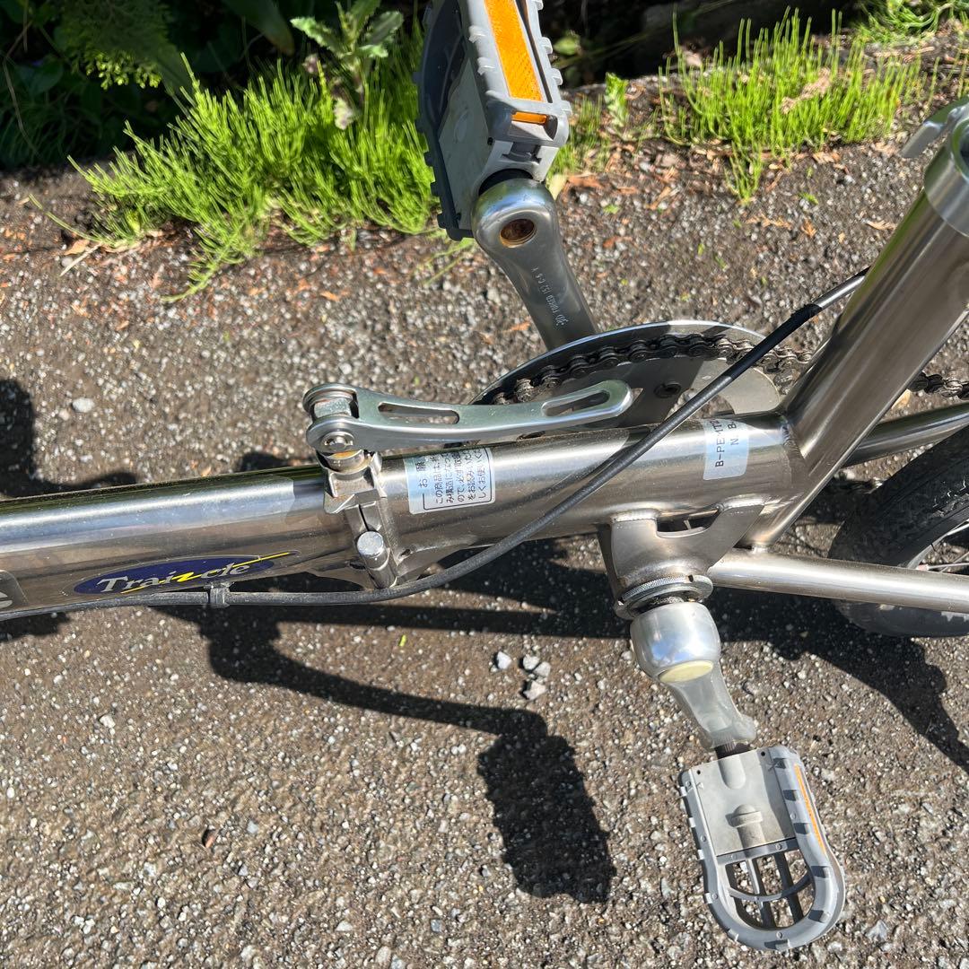 Panasonic 折りたたみ自転車 トレンクル　チタン製フレーム
