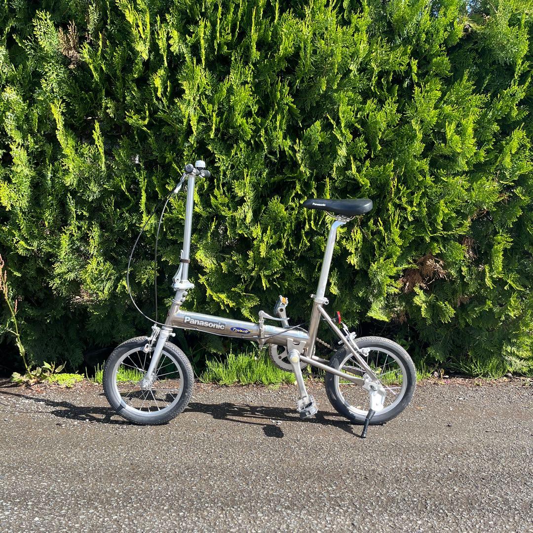 Panasonic 折りたたみ自転車 トレンクル　チタン製フレーム