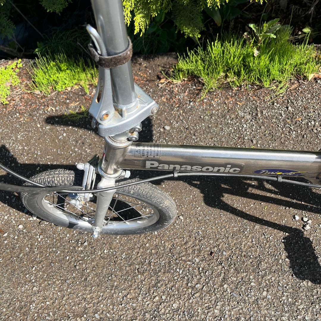 Panasonic 折りたたみ自転車 トレンクル　チタン製フレーム
