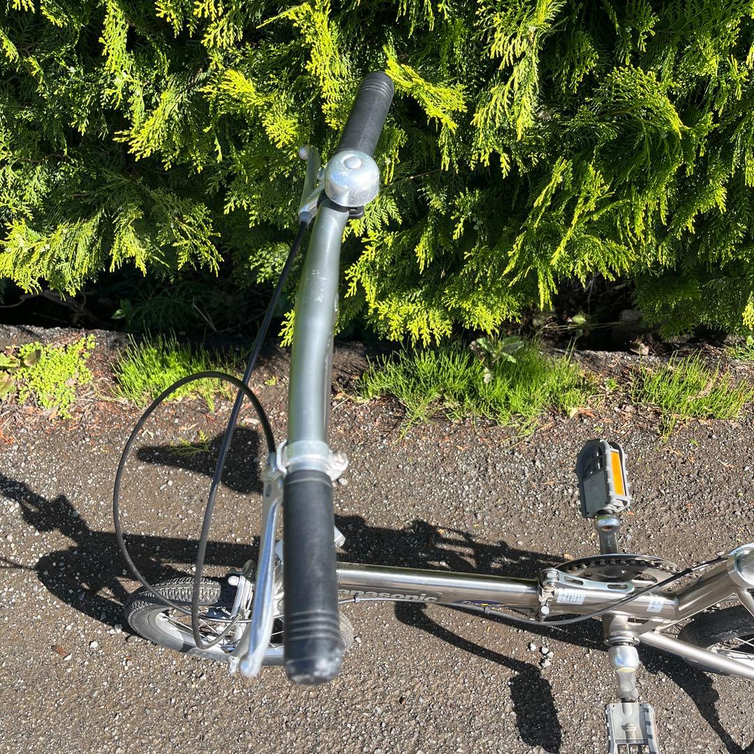 Panasonic 折りたたみ自転車 トレンクル　チタン製フレーム