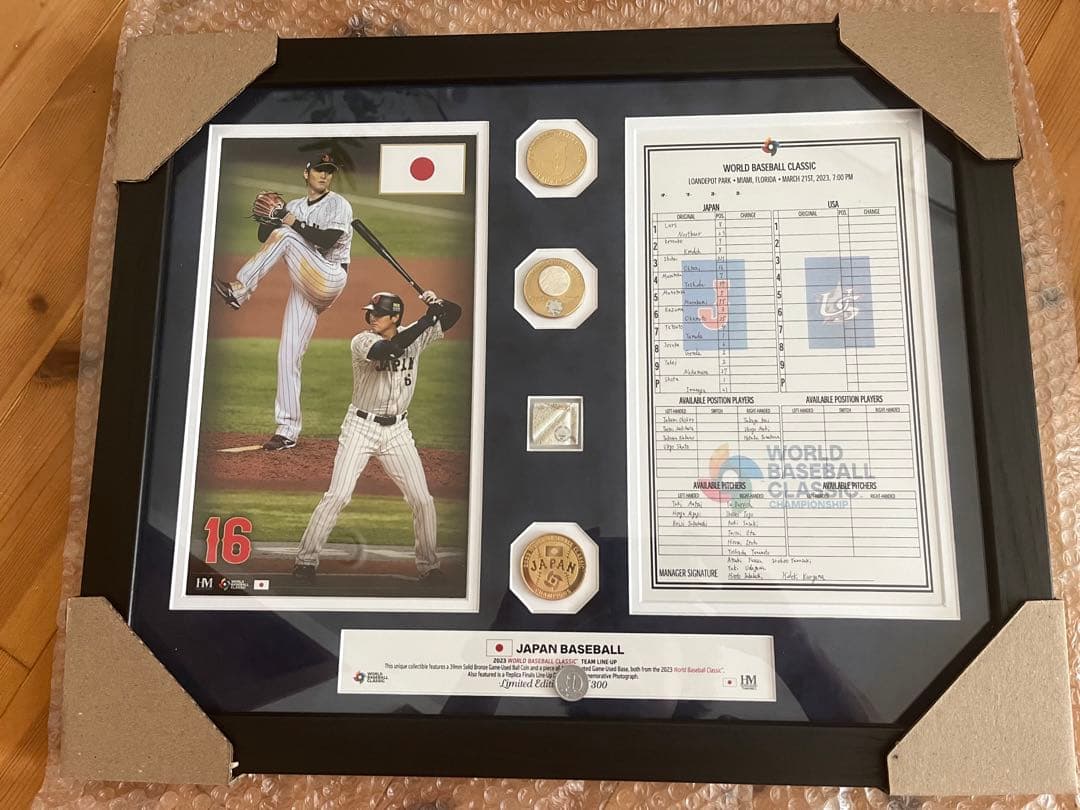 WBC2023 決勝　大谷翔平選手　フォトミント　郵便局