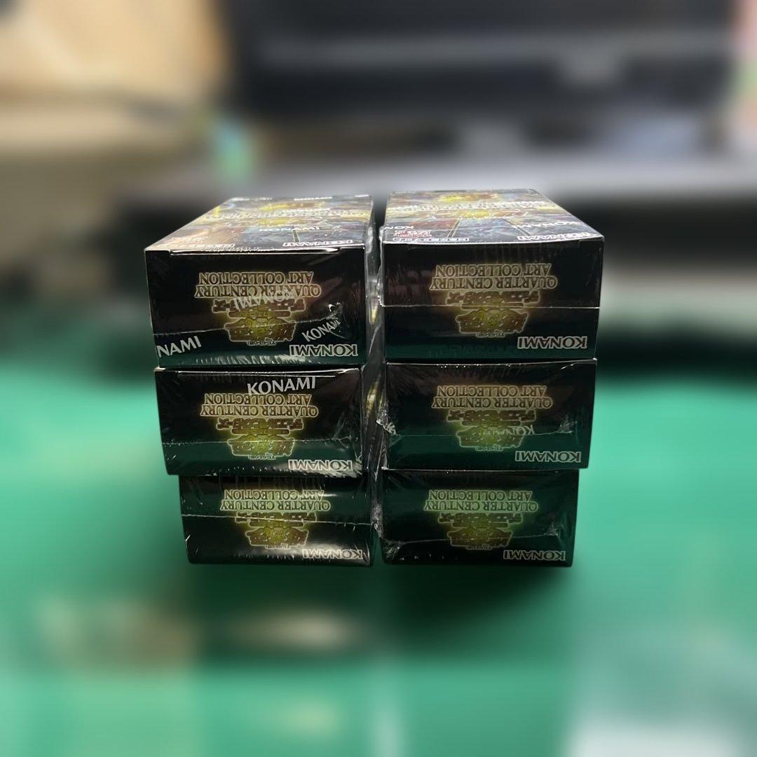 遊戯王 QUARTER CENTURY ART COLLECTION 6BOX