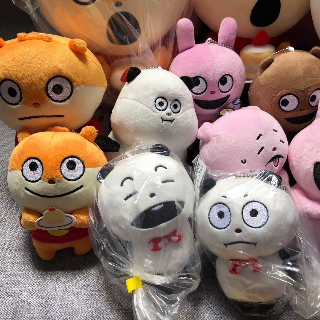 にしむらゆうじ　ぬいぐるみ　まとめ売り　こねずみ　ラブラビット　ごきげんぱんだ