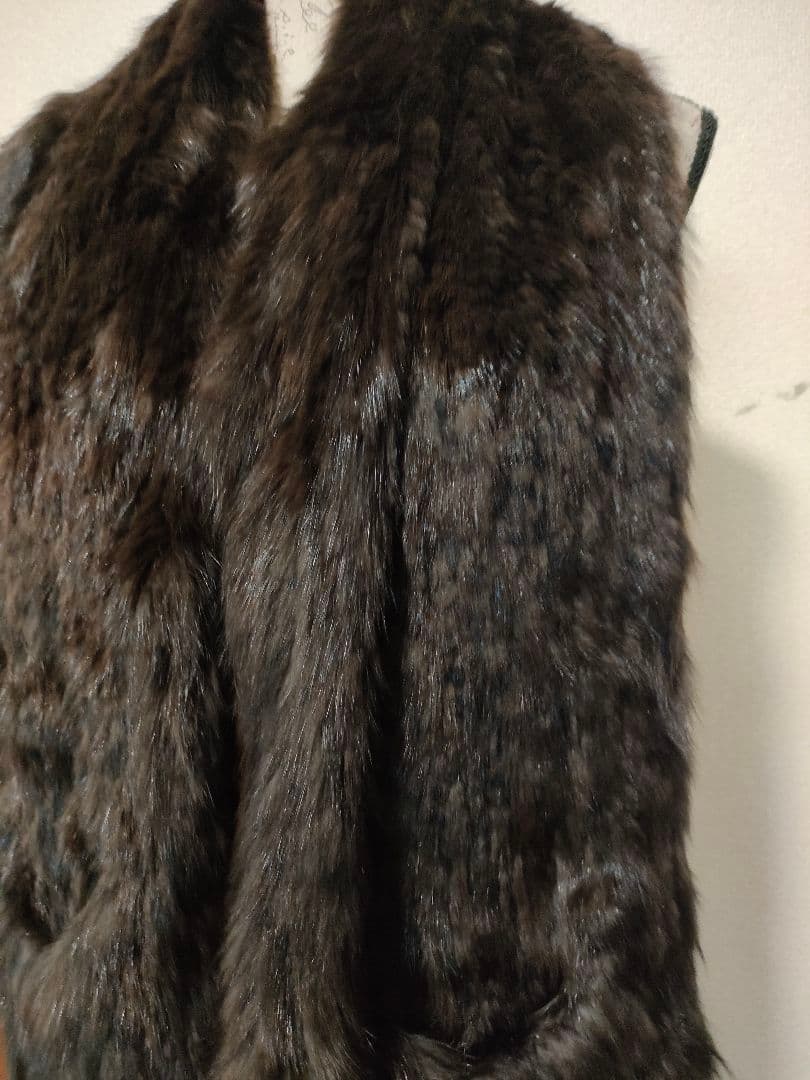 18　超美品　最高級セーブル　マフラー　ショール