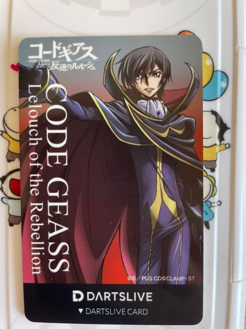 ダーツライブ コードギアスセット ルルーシュ