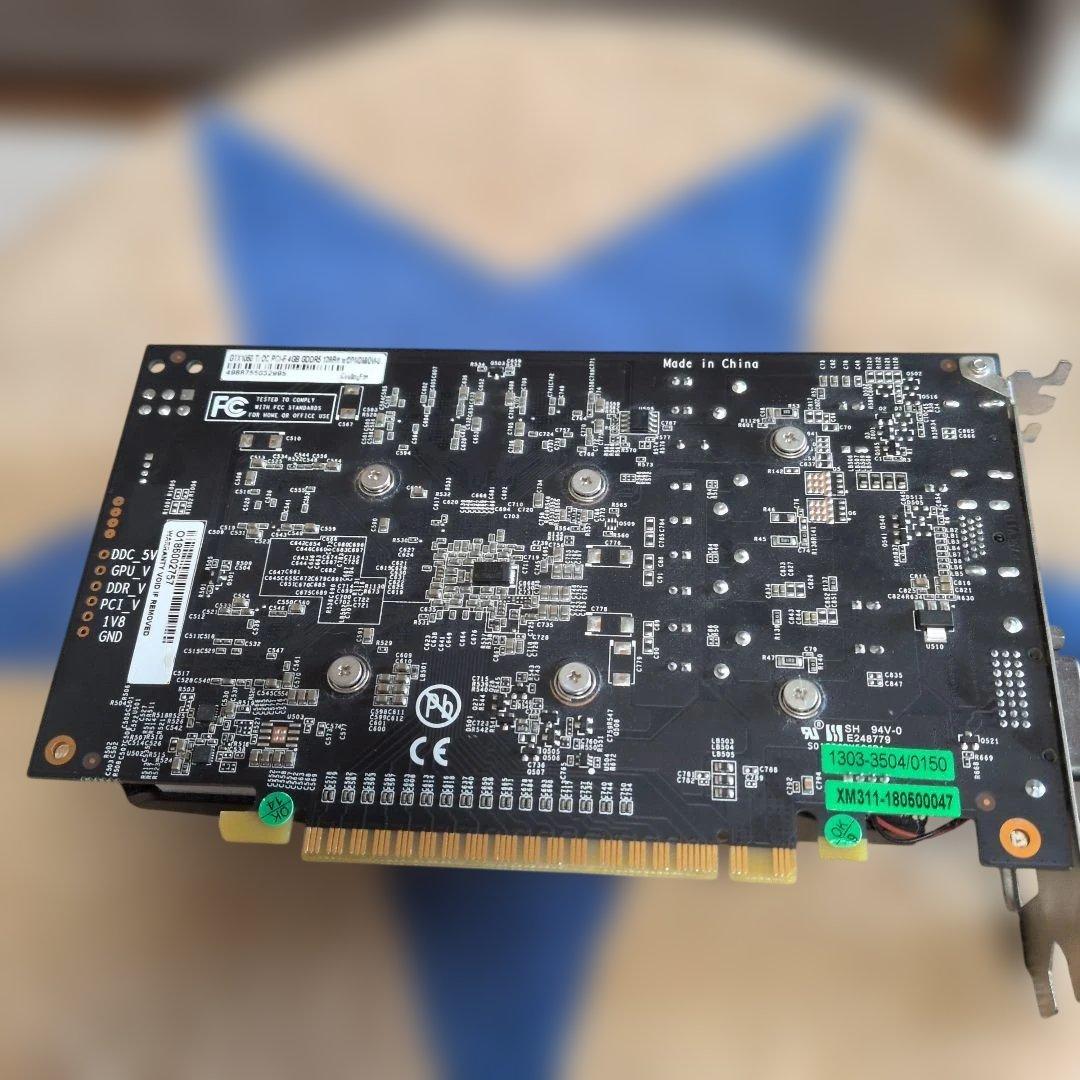 【補助電源不要】玄人志向 GTX1050Ti 4GB 動作確認済