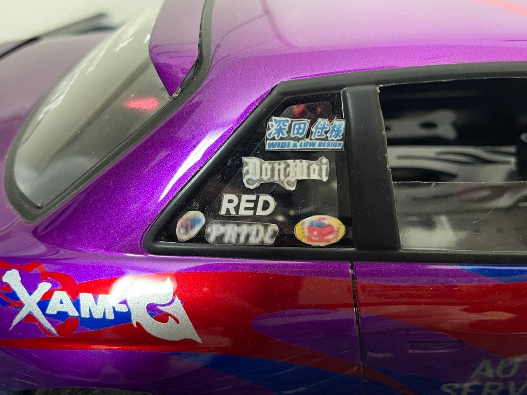 ラジコンボディ S13 シルビア 中村直樹 BURST