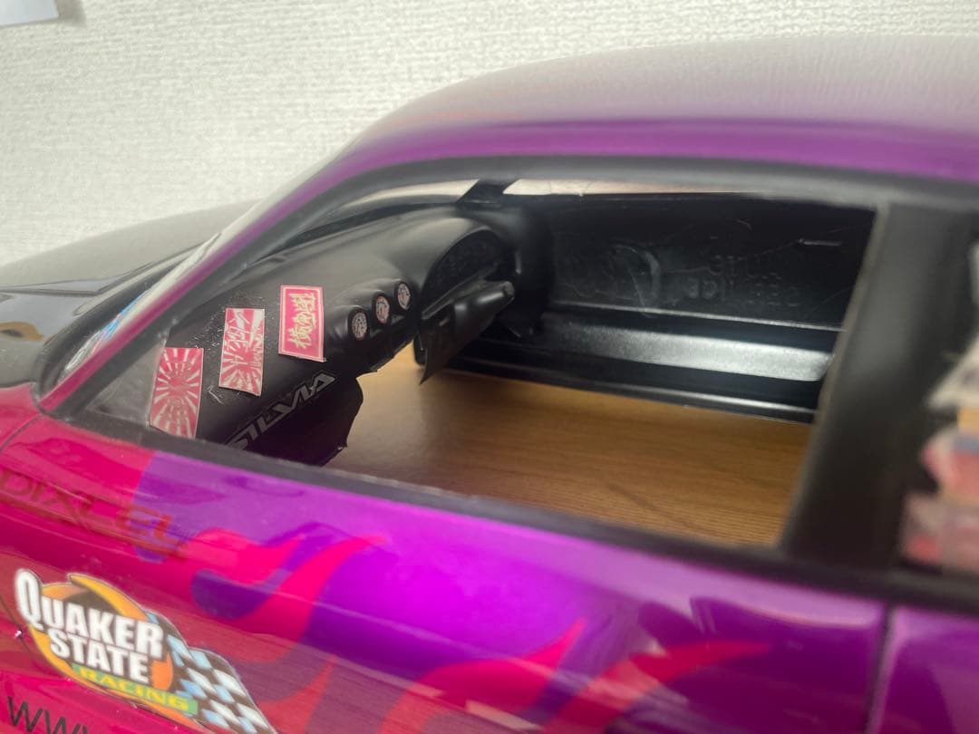 ラジコンボディ S13 シルビア 中村直樹 BURST