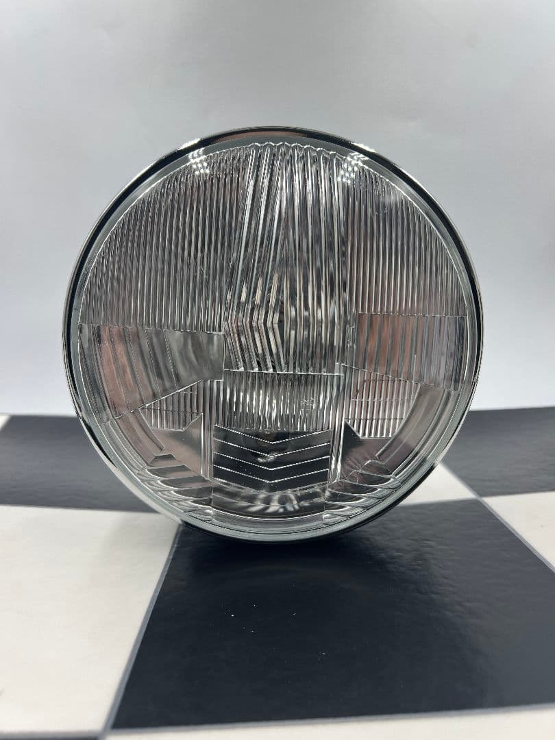 シビエCIBIEタイプ180パイヘッドライトクリアレンズ/メッキケ−ス