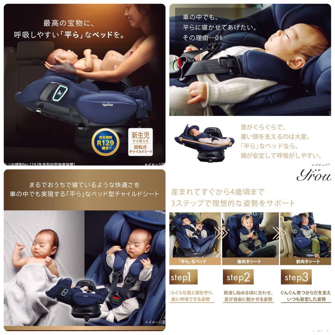 ★説明書付★洗濯済み★フラディアグロウISOFIXセーフティープラスプレミアム