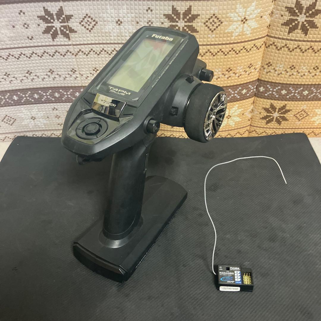 Futaba T4PM PLUS 受信機1台 カーボンハンドルおまけ