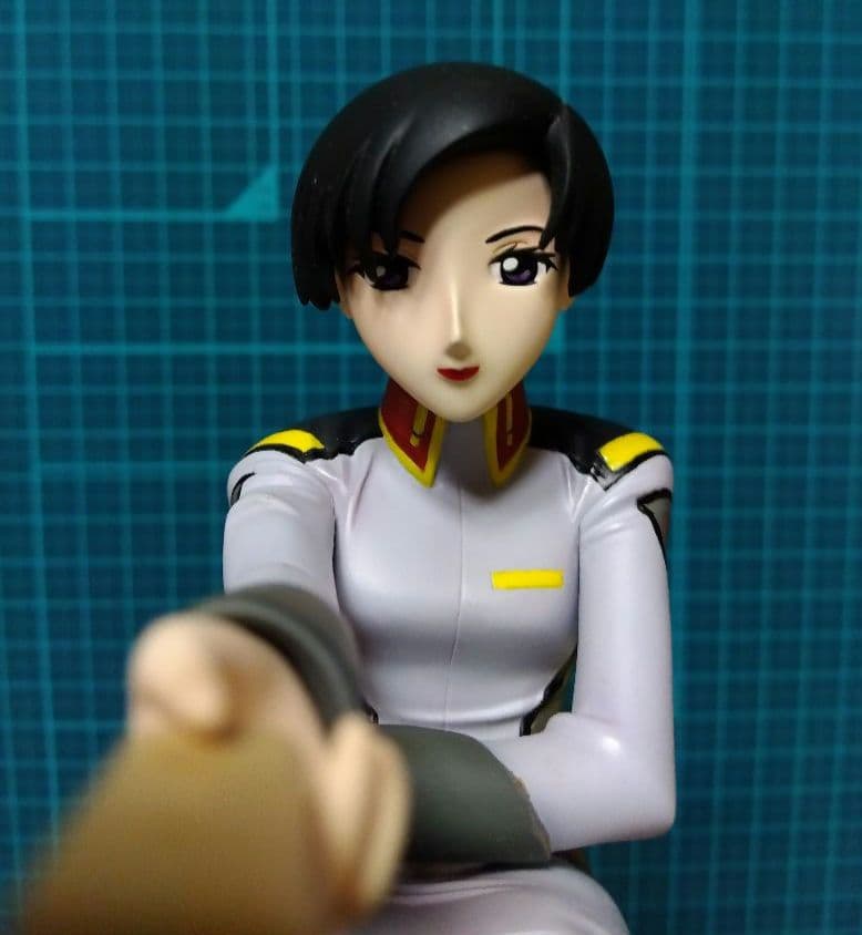 【ガンダムSEED】ポリストーン製塗装済完成品 ナタル・バジルール フィギュア