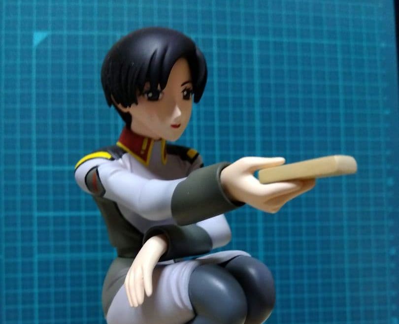 【ガンダムSEED】ポリストーン製塗装済完成品 ナタル・バジルール フィギュア