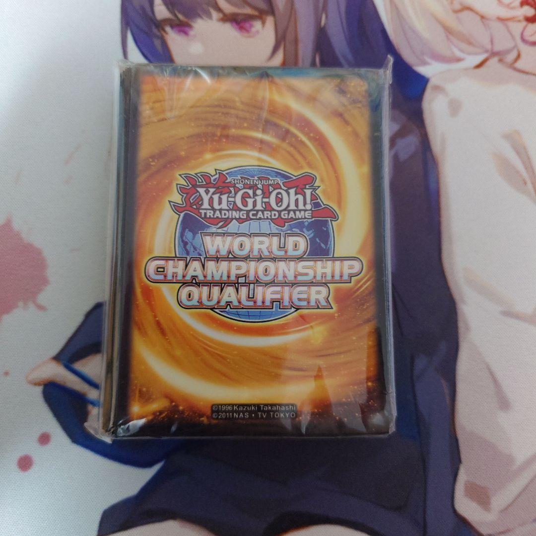 い*棒様 遊戯王 WCQ 2015 スリーブ　オレンジ　80枚　未開封