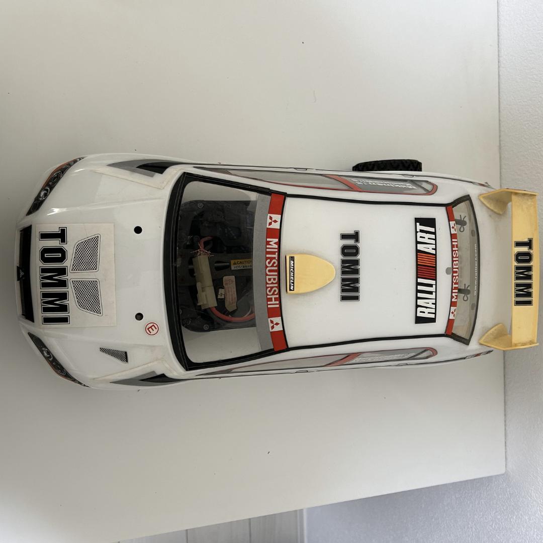 タミヤ　ランサーエボリューション？　三菱　　ラジコン　ジャンク品