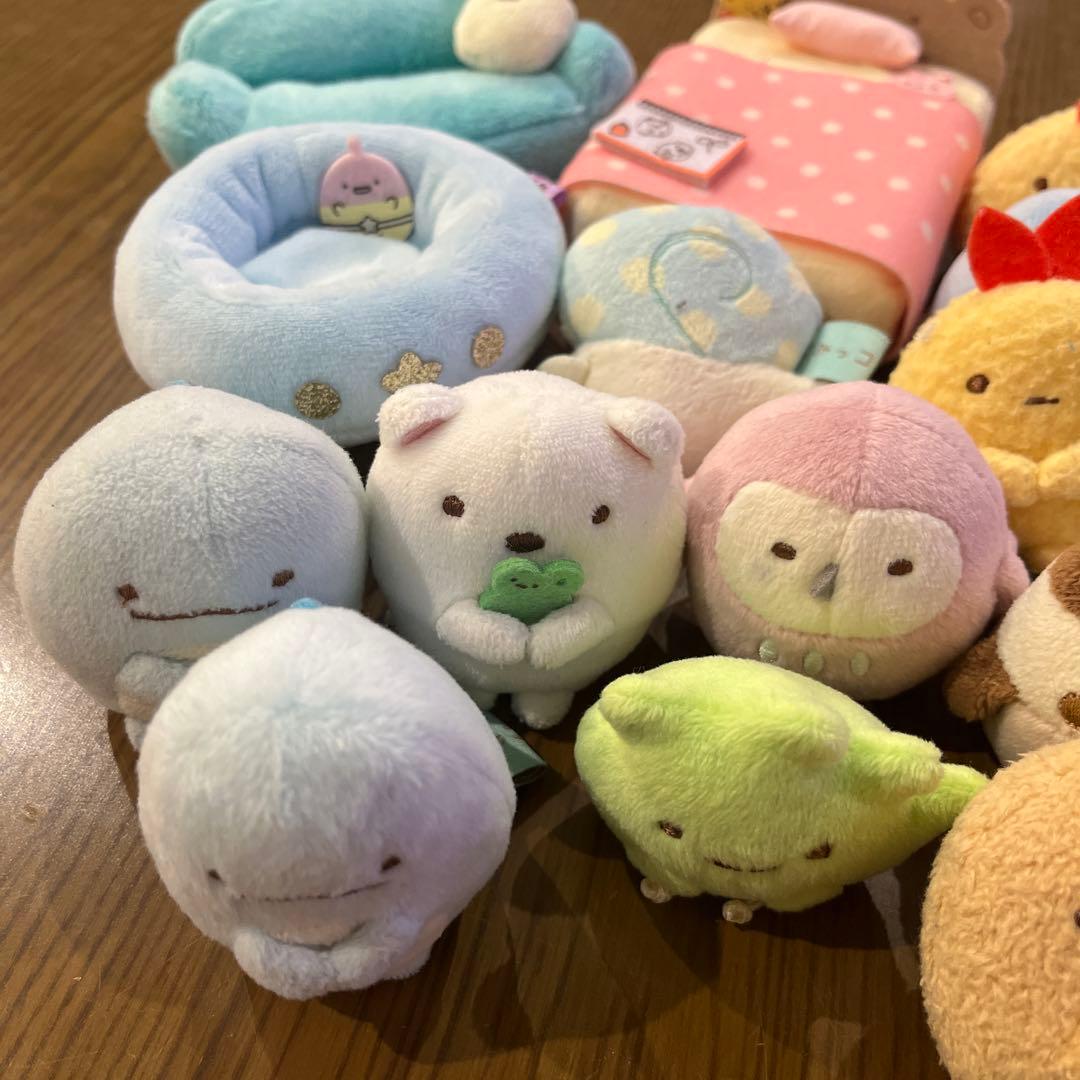 キャラクター ぬいぐるみ まとめ すみっコぐらし てのり