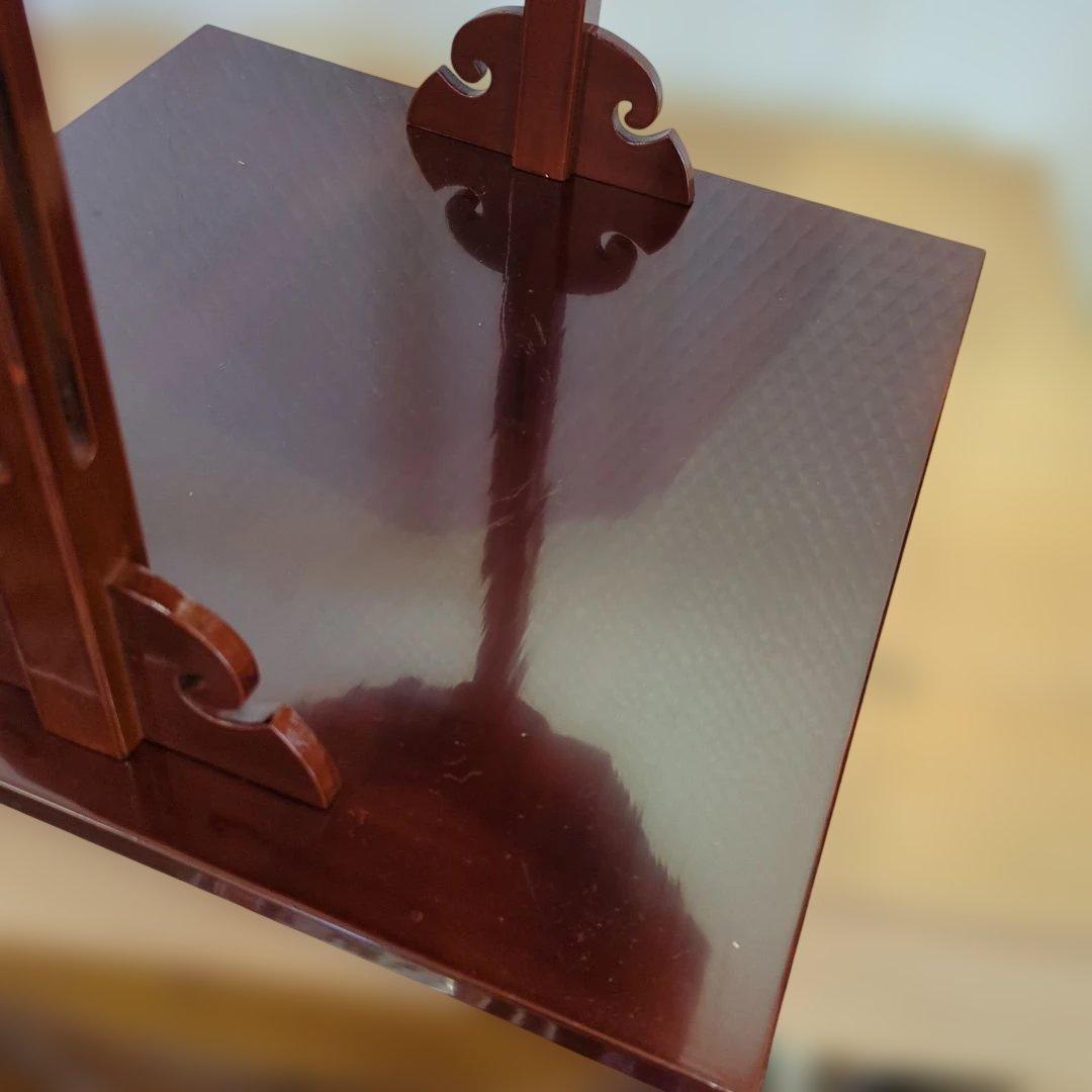 寿棚　茶道具　棚　漆器　木製　茶道　組み立て　お点前　木箱