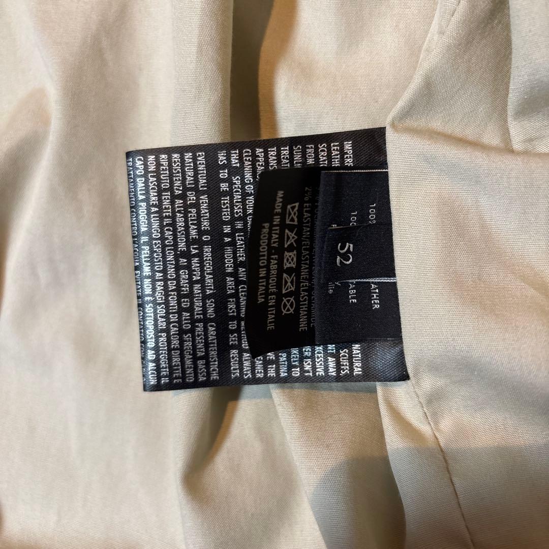 フェード加工古着GUCCI レザー ボロジャケット イタリア