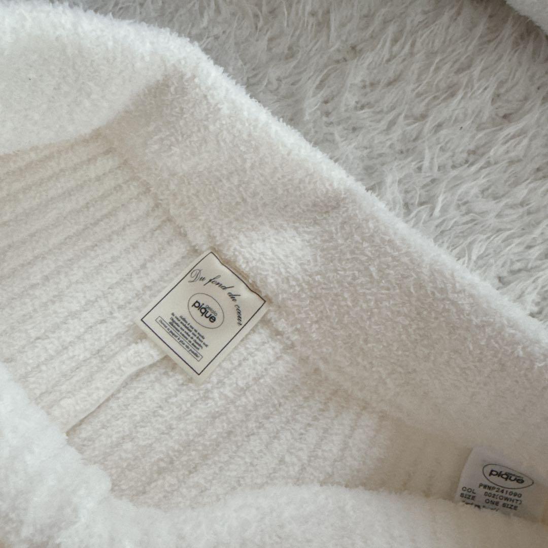 ジェラートピケ チェリージャガードプルオーバー&リブフレアショートパンツ