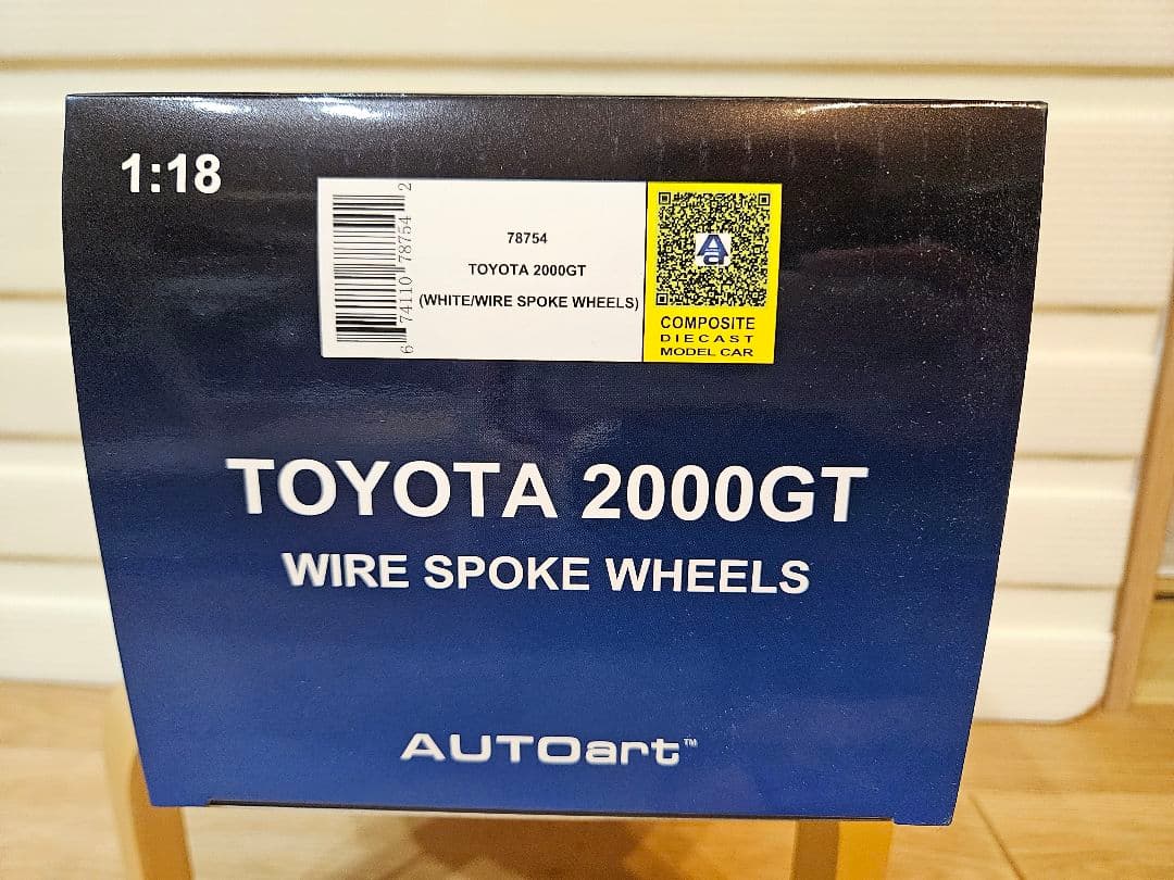 オートアート1:18 TOYOTA 2000GT ワイヤースポークホイール
