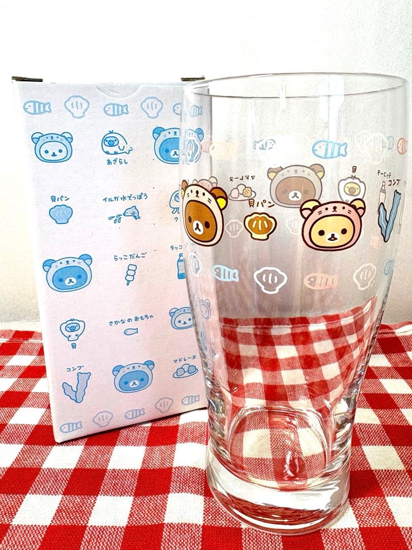 激レア　2016年　平成レトロ　リラックマ　ラッコ　グラスセット　4つ　新品