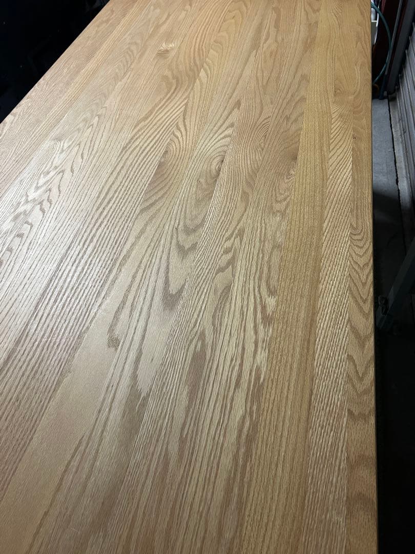 ☆山口県下松市よりダイニングテーブル 天然木 ナフコ 幅180 奥90 高71