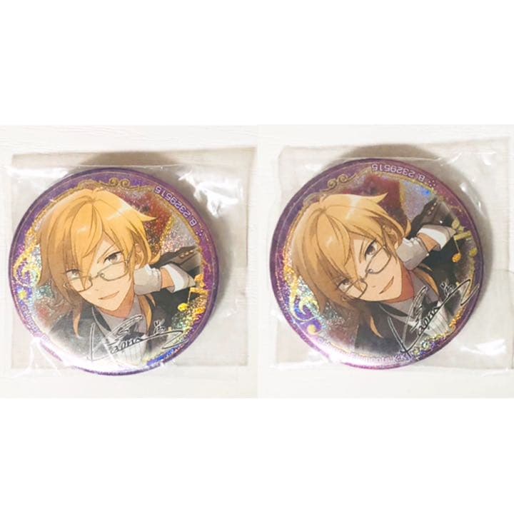 新品★あんスタ★UNDEAD【羽風薫】カプセル缶バッジ★缶バッジ★2点セット